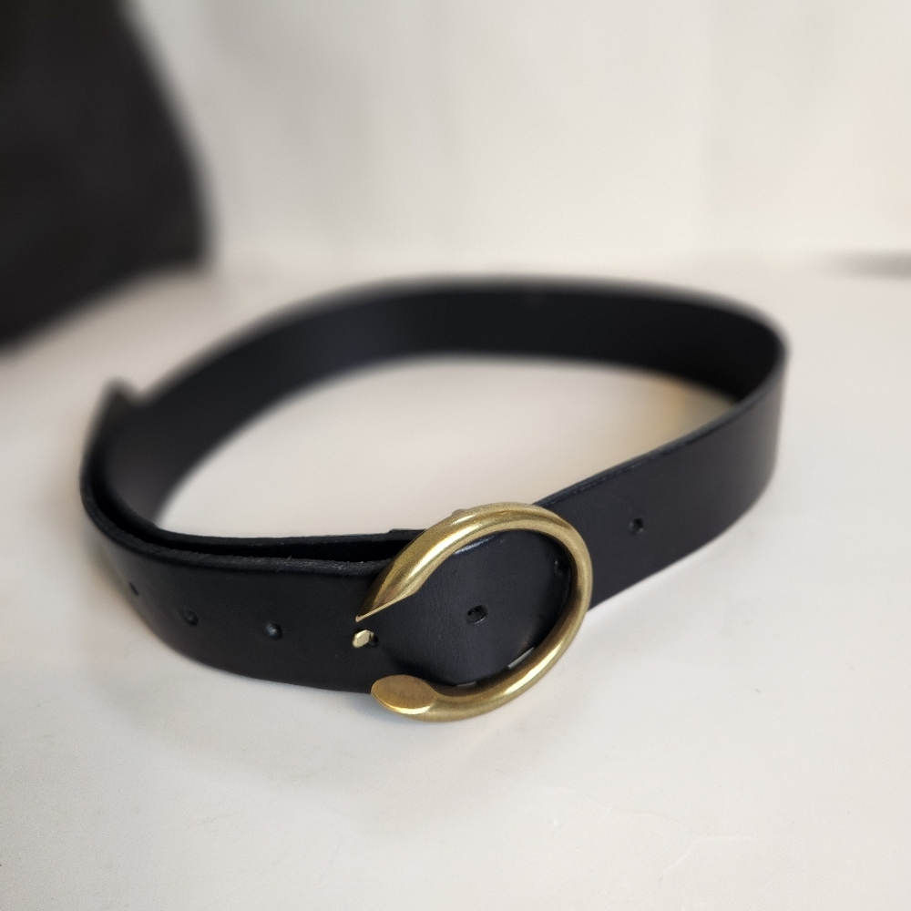 Aritzia auxiliary black belt size XXS in VGUC - Picture 1 of 9